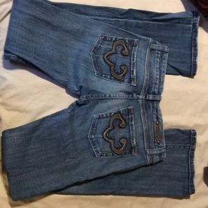 Size 0 re-rock for express boot cut jeans